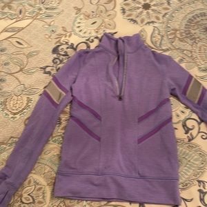 Girls purple Ivivva sweatshirt